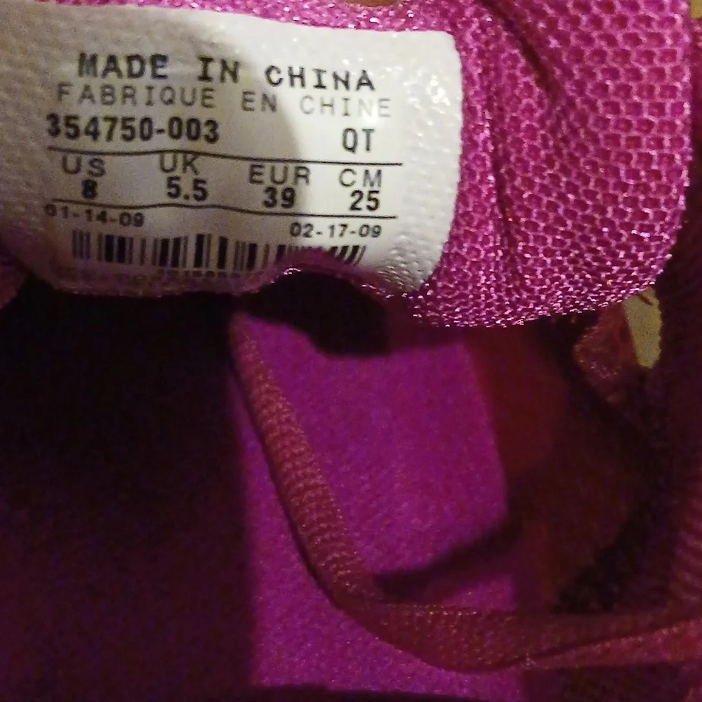 Nike Air Max Women's Pink And Gray Running Shoes Sneakers. Size 8 - Picture 14 of 17